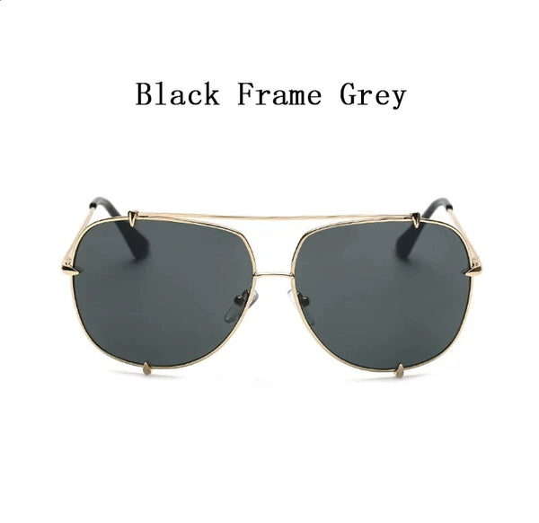 Fashionable Oversized Pilot Sunglasses