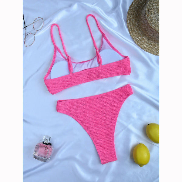 Solid Micro Bikini Set