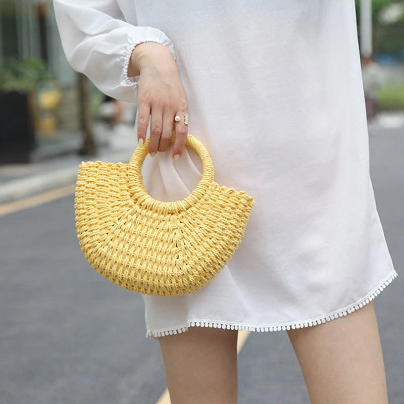 Candy Color Handbag Yellow