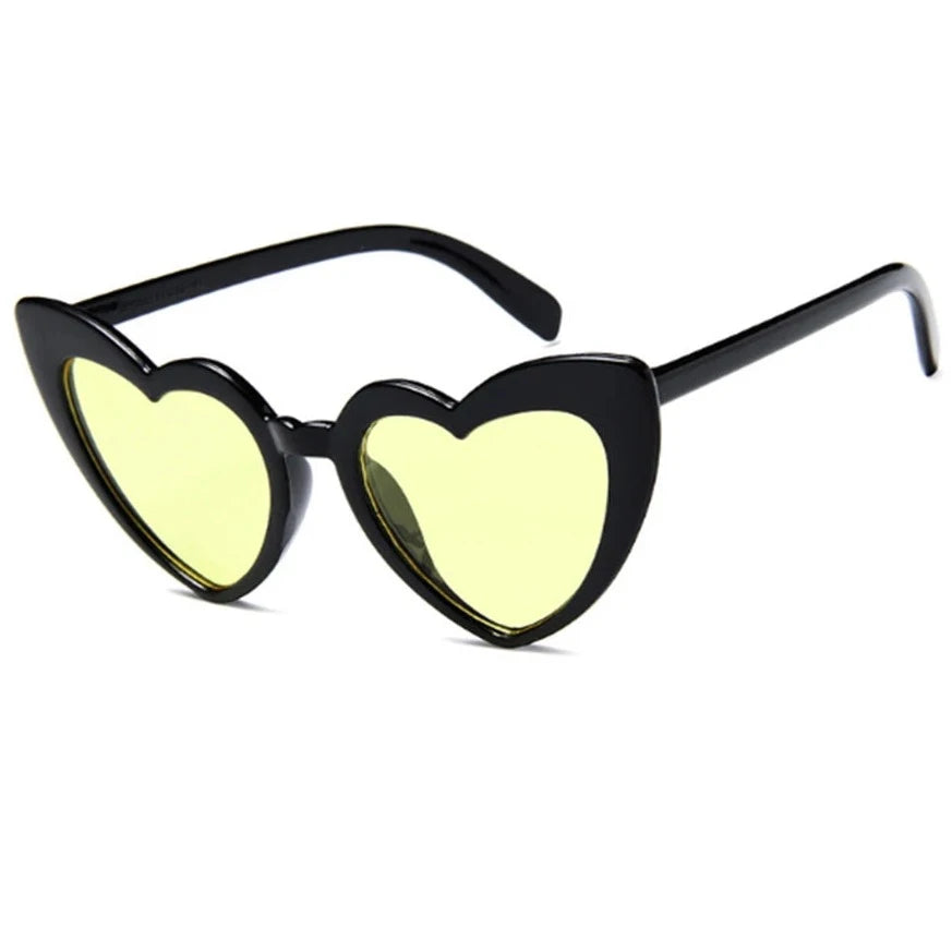 Vintage Love Shape Sunglasses