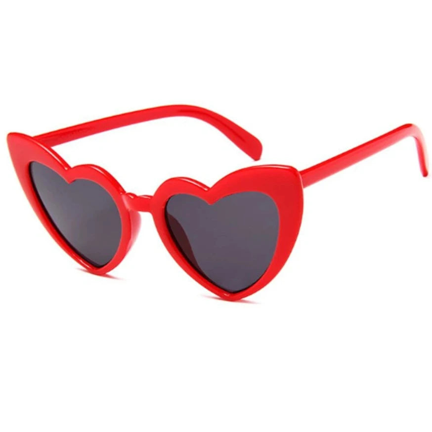 Vintage Love Shape Sunglasses