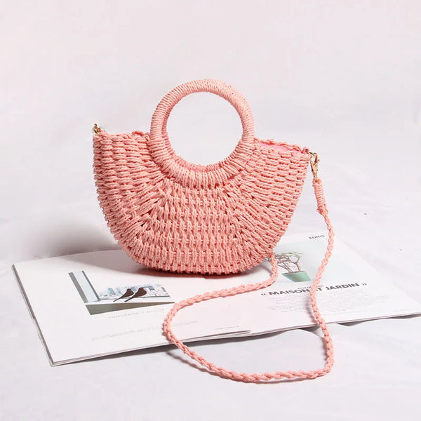 Candy Color Handbag Pink