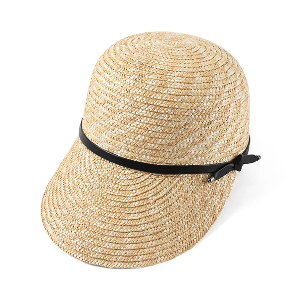 Natural Straw Baseball Cap