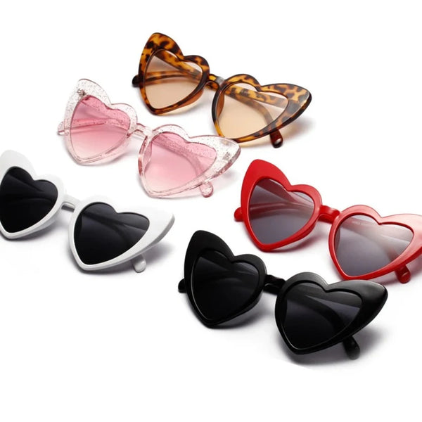 Vintage Love Shape Sunglasses