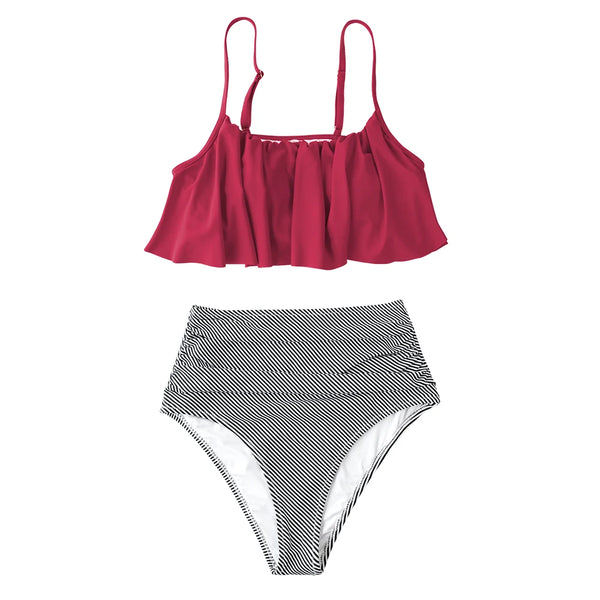 High Waisted Bikini Set