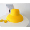 Big Eaves Handmade Summer Sun Hat Yellow