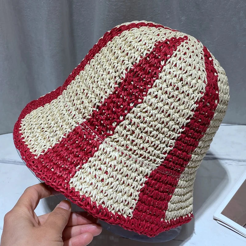 Lattice Handmade Crochet Bucket Hat