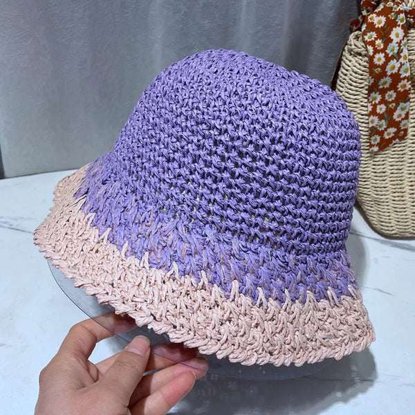 Lattice Handmade Crochet Bucket Hat