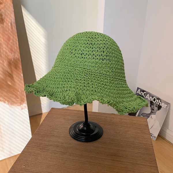 Lattice Handmade Crochet Bucket Hat