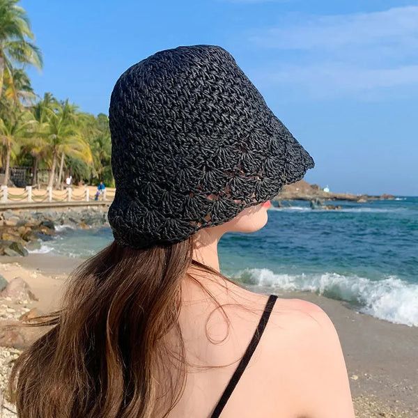 Lattice Handmade Crochet Bucket Hat