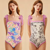 Reversible One Piece Swimwear